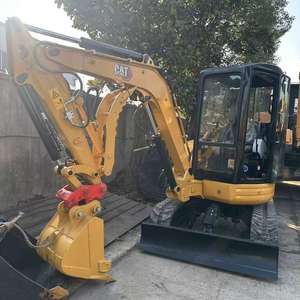 Mini-excavatrice sur chenilles Caterpillar 303.5E d'occasion de 3,5 tonnes avec moteur et boîte de vitesses d'origine du Japon, matériel compact - Product Image 6