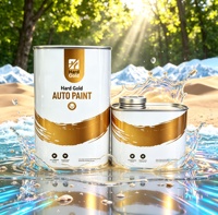 Peinture automobile époxy 1K et 2K à finition mate écologique avec vernis à haute teneur en solides pour application par pulvérisation sur voiture