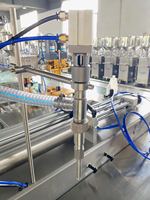 Machine de remplissage semi-automatique pour savon liquide, pour laver les mains, produit de lavage, détergent, shampoing, à 2 têtes, bon marché