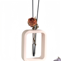 Nouveau Creative Home Floral Couleur 60ml Aromathérapie Diffuseur Tube À Essai Forme Sans Feu Rotin Ornement Moustique Répulsif Parfum