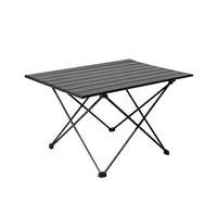 Léger Portable Camp Compact Pliable En Aluminium Randonnée Pique-Nique Pelouse Plage Jardin Pliant Camping Table pour Événements En Plein Air