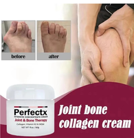 Crema de Masaje de Colágeno Perfectx de 50g, Fórmula Suave para Relajación de la Piel, Articulaciones y Huesos, Muy Bien Recibida