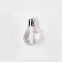 Huile à lèvres mini ampoule personnalisable avec logo, parfumée aux fruits, effet hydratant longue durée, gloss transparent à base de minéraux