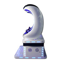 Cápsula Espacial VR 9D para Interiores, Simulador de Vuelo de Avión, Cine, Atracción de Entretenimiento para Centros Comerciales con Potencia de 4000W y Capacidad de 500kg