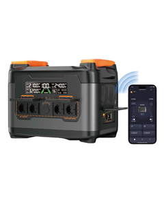 NEWSMY S2400 <b>Home</b> Backup 2400W Battery Capacity 2047.5Wh Support <b>UPS</b> Fast Charging LiFePO4 MPPT Portable Power Station NEWSMY - Product Image 1