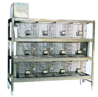 Étagère de lavage pour cages à lapins de laboratoire en acier inoxydable RB35-15
