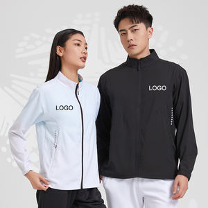 Outdoor <b>Running</b> Coat Nylon Zipper Breathable <b>Reflective</b> Workout Hiking Casual Men Sports Light <b>Jacket</b> - Product Image 2