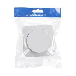 Interrupteur 1 va et 2 clés, couleur blanche, idéal pour contrôler l'éclairage dans les espaces résidentiels et commerciaux. - Product Image 3