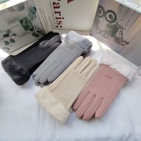 Vêtements d'hiver pour femmes, en peluche épaisse, multifonctionnels, coupe-vent, compatibles avec les écrans tactiles