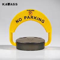 KAVASS Verrou de stationnement automatique télécommandé à batterie pour parking public, avec base compacte et rotation de 180 degrés