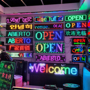 Letrero de publicidad luminoso para interior, panel de visualización led, tablero de aviso, color personalizado, P10 - Product Image 6