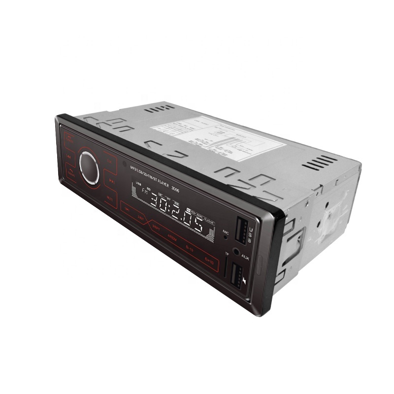 FM BT AUX Télécommande Sans Fil Écran Tactile Voiture Lecteur de Musique MP3