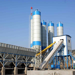 Ligne de production de béton sec Sinoma 50m/h avec mélangeur JS1000 et composants essentiels du moteur en promotion - Product Image 2