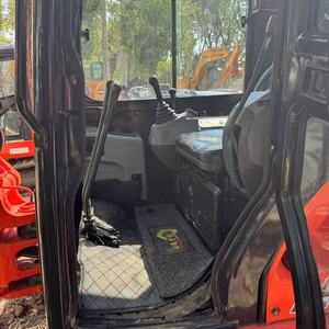 รถขุดมือสอง Kubota U55-4 ปี 2023 ชั่วโมงการทำงานต่ำ ใช้มอเตอร์ 5.5 ตัน ความจุบุ้งกี๋ 0.3 ลูกบาศก์เมตร เหมาะสำหรับงานก่อสร้าง ขุดดิน เคลื่อนย้ายดิน - Product Image 6
