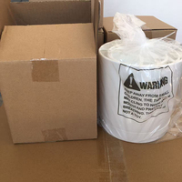Pot Bunga Plastik Putih 7 Inci Classic Home & Garden dengan Lubang Drainase, Vas Bonsai, Aksesoris Tanaman untuk Penggunaan Luar Ruangan dan Dalam Ruangan
