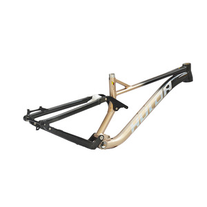 Cuadro de bicicleta de montaña Hulda de aleación de aluminio de 29 pulgadas con suspensión completa, eje pasante, cableado interno, ligero, para carreras. - Product Image 4
