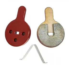 Rode Gesinterd Fiets Remblokken Fiets Accessoires Voor BB8 Kugoo G2 Pro Yinxing Bolids Forevir Rem $0.65-$1.70/Stuk | 2 Stuk
