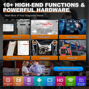 Autel MaxiSys Ultra EV Üst Düzey Oto Teşhis Cihazı, Topoloji, ECU Programlama ve Kodlama Özellikli Elektrikli Araçlar için Teşhis Cihazı - Product Image 5