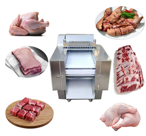 Máquina cortadora de carne comercial independiente, cortadora de pico de pollo, máquina de cortar carne en cubos para carnicería, máquina de cortar pescado congelado - Product Image 2