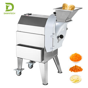 Machine industrielle multifonctionnelle pour couper les légumes |   Trancheuse, râpeuse et hachoir pour pommes de terre, carottes et concombres - Product Image 1
