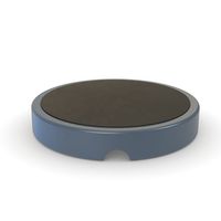 Cendrier compact en aluminium VAGRINDERS avec logo personnalisé - Portable, sans odeur, design antidérapant, options multicolores, léger (125g), pour usage domestique