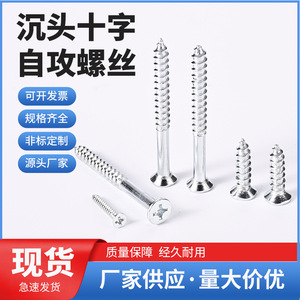 Tornillos autorroscantes Phillips de cabeza avellanada Wisdom And Health, de acero inoxidable 304, grado A, para fabricación de herrajes de moldes - Product Image 5