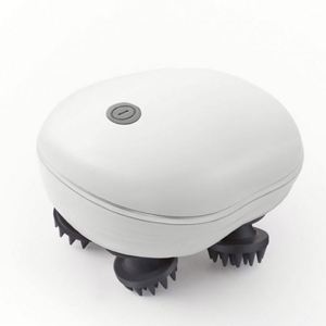 Masajeador de Cabeza de Silicona Multifuncional, Recargable, Ecológico, con Logotipo Personalizado en Color, para Aliviar el Estrés - Product Image 2