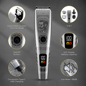 विंटेज धातु शरीर बाल क्लिपर शरीर ट्रिमर सटीक नाक कान ट्रिमर की नाक कान ट्रिमर प्रकार सी - Product Image 3