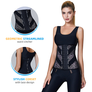 Century Beauty Gaine Corset Amincissante pour Femme, avec Contrôle du Ventre et Soutien Dorsal, Ceinture <span class=keywords><strong>de</strong></span> Maintien et Amincissement <span class=keywords><strong>de</strong></span> la Taille, Effet Brûle-Graisse - Product Image 4