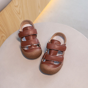 Sandales pour tout-petits antidérapantes à semelle souple, sandales de plage pour garçons et filles, sandales de sport d'extérieur, chaussures d'été décontractées en caoutchouc pour enfants - Product Image 2