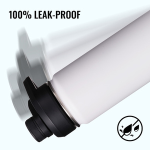 Botella de Agua de Acero Inoxidable con Aislamiento al Vacío de Doble Pared de 18 oz, Boca Ancha, Tapa Abatible a Prueba de Fugas, Mantiene el Frío por 24 Horas y el Calor por 12 Horas, Libre de BPA, para Exteriores - Product Image 2