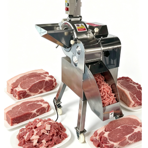 Máquina para Cortar Carne Cocida en Cubos, Equipo para Cortar Salchicha y Tocino en Cubos 3D - Product Image 3