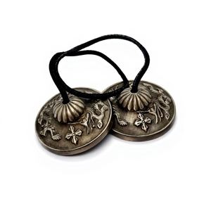 Ring of Radiance – Cymbales Tingsha artisanales au son lumineux pour le yoga et la méditation - Product Image 1