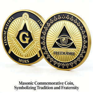 เหรียญที่ระลึกโลหะทองคำขายส่ง คอลเลกชันยุโรป ตรุษจีน ผลไม้แห่งความรัก ดอกไม้ ปิรามิด - Product Image 5