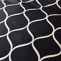 Ensemble de couvre-lit Queen, 3 pièces - 1000 TC - Couvre-lit en microfibre de luxe avec fermeture éclair