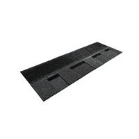 Genteng Aspal Modern Desain Cina 3-TAB, Genteng Metal Bitumen dengan Garansi 5 Tahun, Warna Sesuai Pesanan