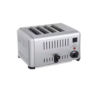 Tostadora Eléctrica Comercial de Acero Inoxidable, Juego de 4 Piezas, Automática, para Uso Doméstico, Hoteles, Exteriores y Automóviles - Product Image 5