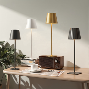 Lampe de table LED moderne <span class=keywords><strong>sans</strong></span> <span class=keywords><strong>fil</strong></span>, rechargeable, portable, à commande tactile, pour hôtels, salles de lecture et restaurants - Product Image 6