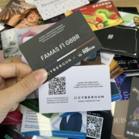 Carte magnétique en PVC avec impression personnalisée, laminage de film, carte cadeau, carte de membre VIP