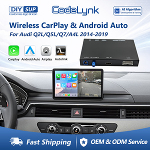 Kits sans fil <span class=keywords><strong>Apple</strong></span> CarPlay Android Auto pour Audi Lecteur vidéo Android pour voiture A4L Q7 Q2L Q5L MMI MIB MIB2 8,3 pouces - Product Image 1