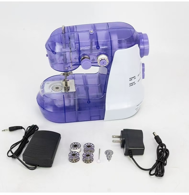 Colorful New Arrival US EU Standard Portable Sewing Machine Automatic Sewing Machine Electric