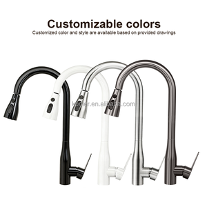 Mới đến dễ dàng cài đặt Mixer tap kéo ra khỏi bồn rửa 201 thép không gỉ phòng tắm vòi nước nhà bếp với kéo xuống phun - Product Image 5
