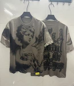 Marque chaude C'EST UN BEAUCOUP ÉNORME DE COUPH SIROP Top Qualité 100% Coton Américain Minimaliste À La Mode En Gros T-shirt Décontracté Lâche - Product Image 3