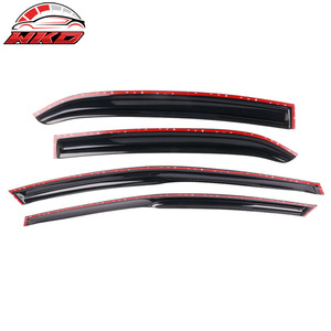 Visera para Ventana de Toyota Camry 18-24, Protector Solar y de Lluvia Mugen con Acabado Cromado - Product Image 6