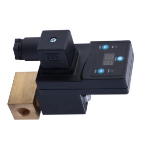 Vanne de vidange d'eau électrique CS-790 24V~240V avec minuterie automatique, vanne de vidange pneumatique en laiton électronique temporisée automatique - Product Image 1