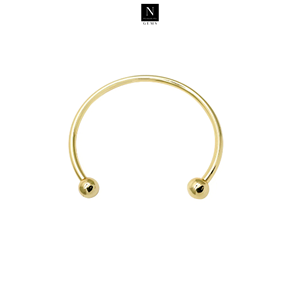 สร้อยข้อมือแบบทำมือเปิดกำไลข้อมือปรับได้กำไลข้อมือกำไลข้อมือกำไลข้อมือกำไลข้อมือกำไลข้อมือที่เรียบง่ายชุบทอง - Product Image 2