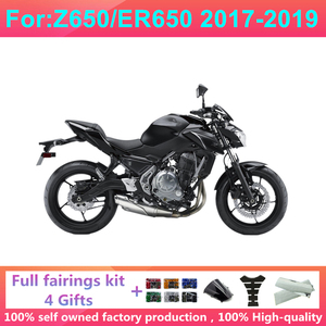 Kit de carénage moulé par injection pour moto en plastique compatible Z650 Zr650 Er650 Z 650 2017 2018 2019 Kits de carénages de carrosserie Zxmt Z650/er - Product Image 3