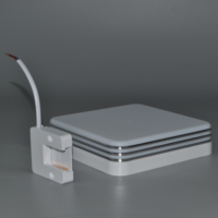 Plafonnier led rond en forme d'ovni, design moderne, luminaire décoratif de plafond, idéal pour une chambre à coucher