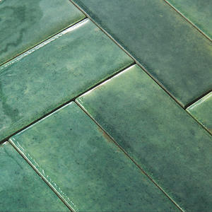 Azulejos de <span class=keywords><strong>pared</strong></span> de baño de cocina blanca de estilo retro francés 60X240 azulejos de <span class=keywords><strong>Color</strong></span> bajo vidriado pequeños hechos a mano ladrillo de tira larga - Product Image 2