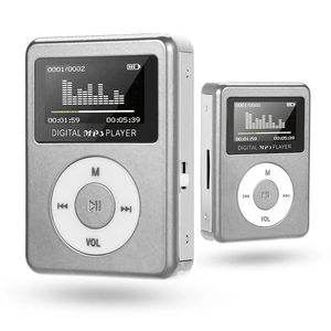Factory Aluminum Mini MP3 <b>Player</b> 1.1 Inch LCD Screen TF Card Slot 18g Lightweight Music <b>Player</b> Portable for Sports Daily - Product Image 2